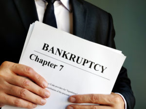 chapter 7 bankruptcy papers